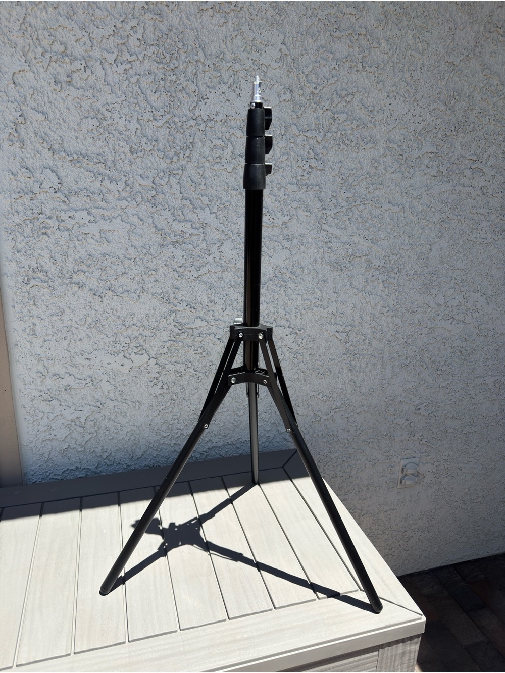 Light Photography Tripod Stand Black